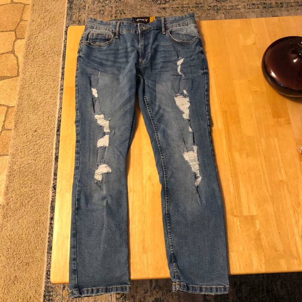 RawX Skinny Distressed Jeans 32x30